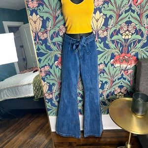 Flare denim